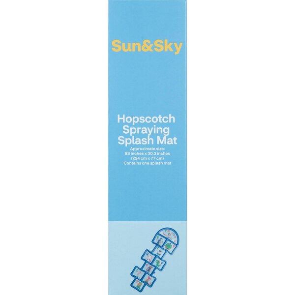 Sun & Sky Hopscotch Spraying Splash Mat