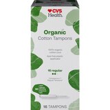 CVS Health Organic Cotton Regular, 16 CT, thumbnail image