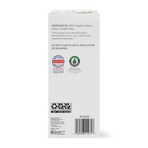 CVS Health Organic Cotton Regular, 16 CT