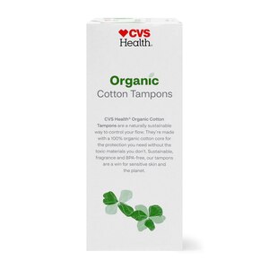 CVS Health Organic Cotton Regular, 16 CT