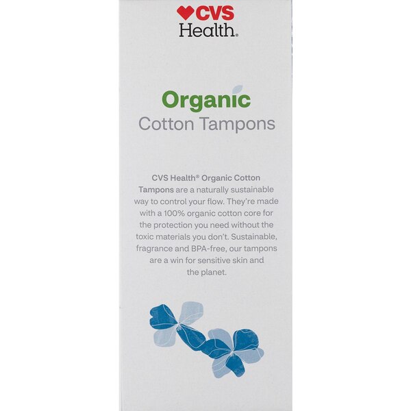 CVS Health Organic Cotton Super, 16 CT