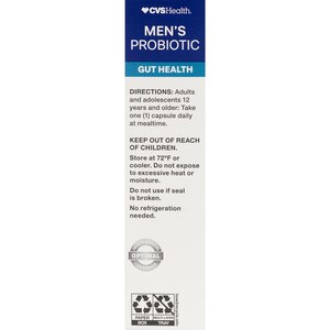CVS Health Men's Wellness Probiotic, 30 CT