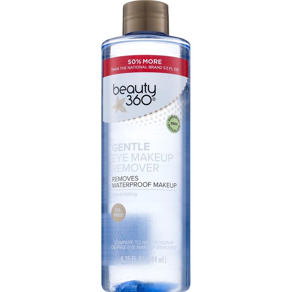Beauty 360 - Desmaquillador sin aceite suave para ojos