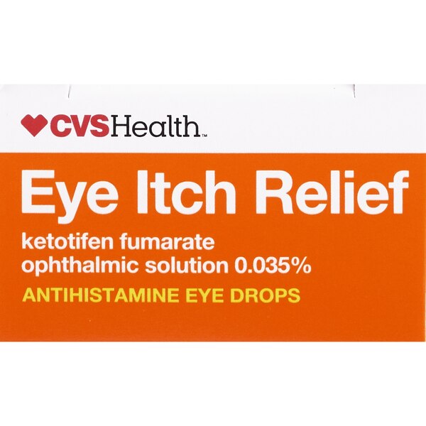 CVS Health Eye Itch Relief- Ketotifen Fumarate Ophthalmic Solution, 0.035%, 0.17 fl oz