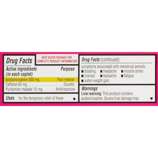 CVS Health Menstrual Complete Menstrual Relief Caplets, 24 CT