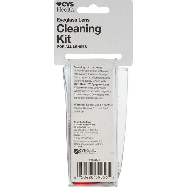CVS Health Eyeglass Lens Cleaning Kit