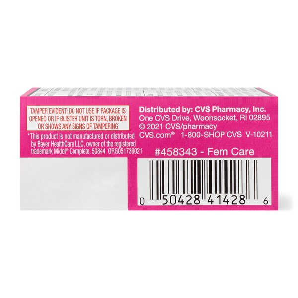 CVS Health Maximum Strength Menstrual Relief Caplets