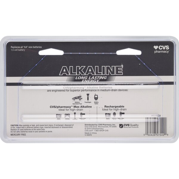 CVS AA Alkaline Batteries