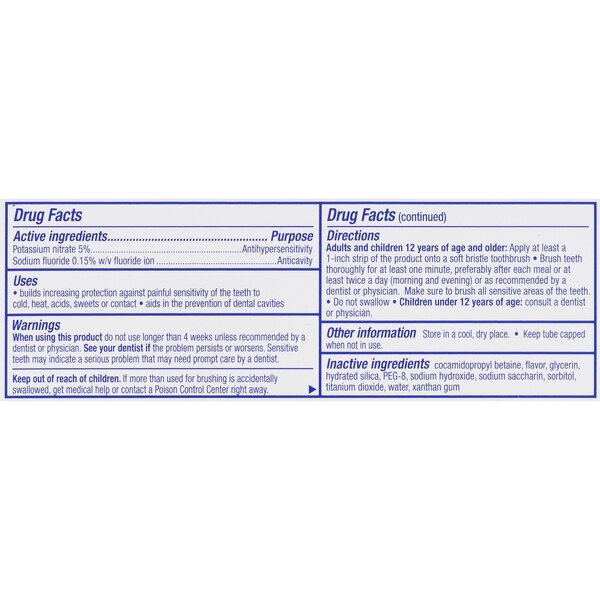 CVS Health Sensitive Enamel Guard Anti-Cavity Fluoride Toothpaste, Mint, 4 OZ