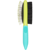Pet Central Ergonomic Double-Sided Brush for Dogs, thumbnail image