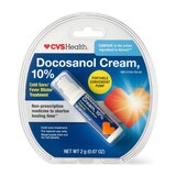 CVS Health Docosanol 10%, Cream Pump, 0.7 OZ, thumbnail image
