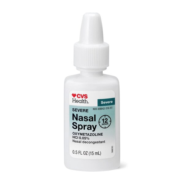 CVS 12HR Severe Nasal Spray, 0.5 OZ