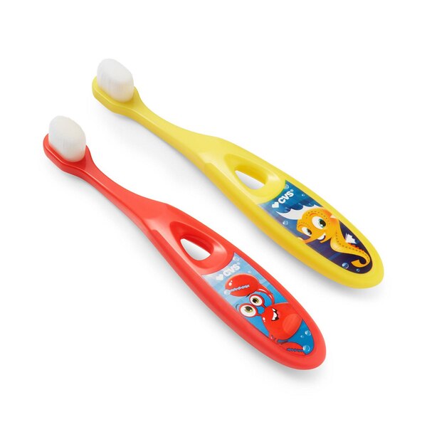 CVS Health Toddler Toothbrush, Ocean Friends, 2 CT