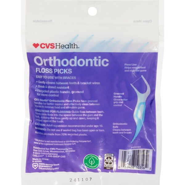 CVS Health Orthodontic Floss Picks, 35 CT