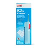CVS Health Handheld Battery Water Flosser, Blue, thumbnail image