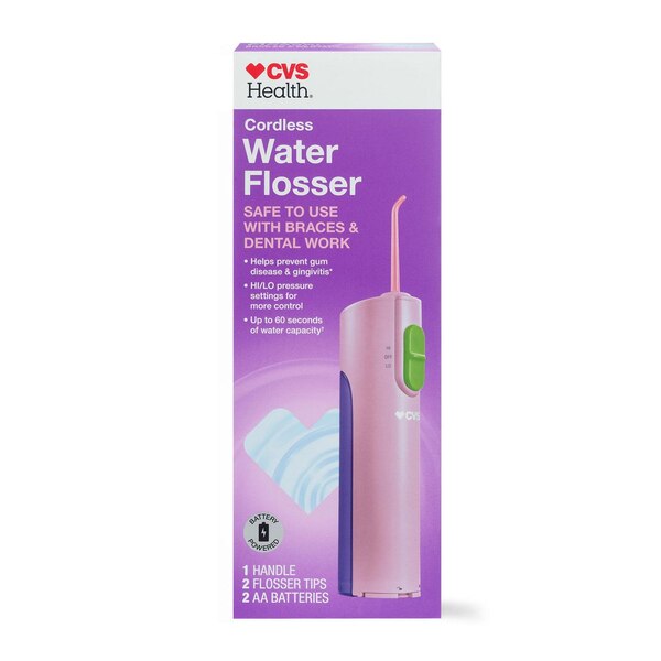 CVS Health Handheld Battery Water Flosser