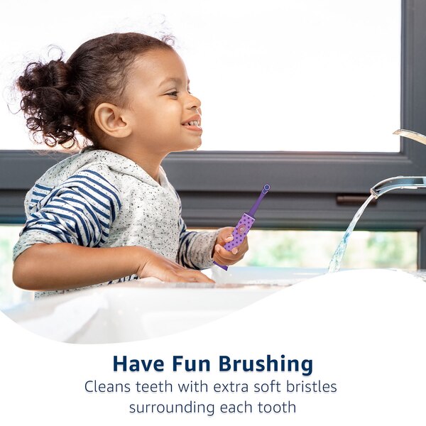 CVS Health Kids Battery Power Toothbrush, Ocean Friends, Extra Soft