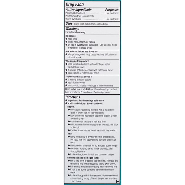 CVS Health Lice Killing Shampoo, Maximum Strength, 6 OZ