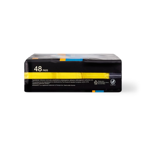 CVS Health - Toallitas maxi sin alas, regular, 48 u.