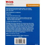CVS Health Microfiber Premoistened Lens Wipes, 100 CT, thumbnail image