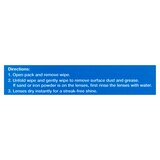 CVS Health Microfiber Premoistened Lens Wipes, 100 CT, thumbnail image