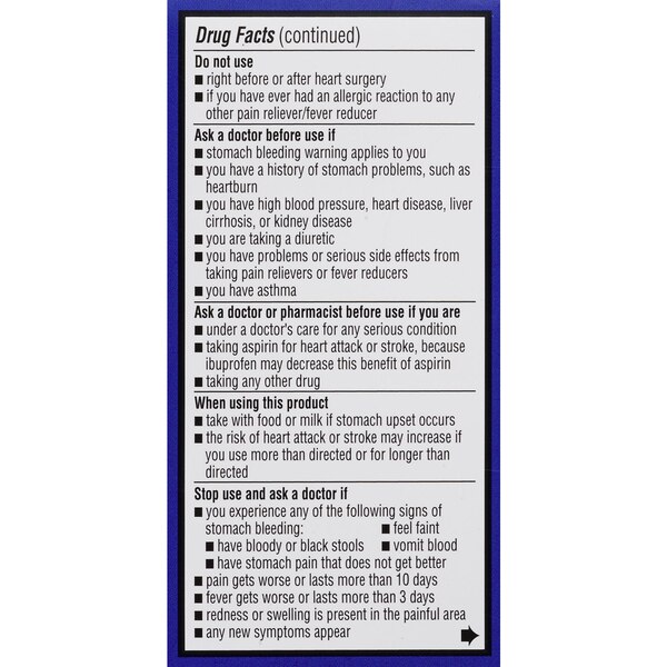 CVS Health Dye Free Ibuprofen 200 MG Tablets, 100 CT