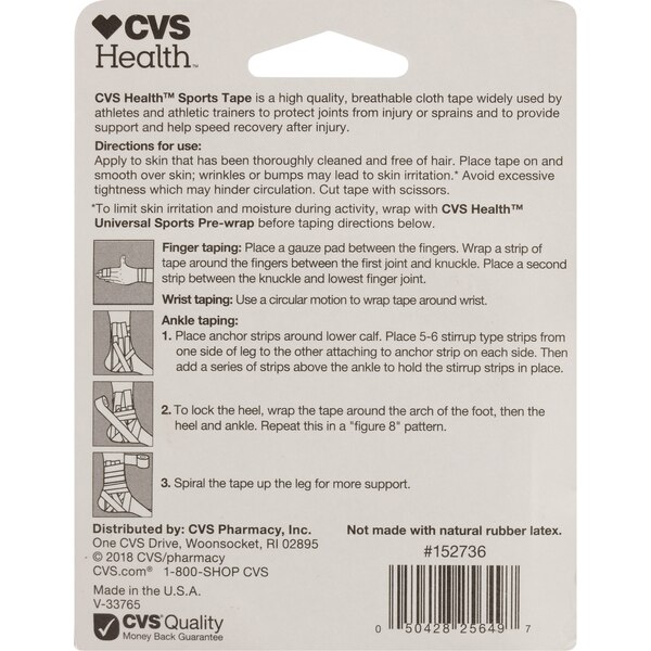 CVS Health Sports Tape