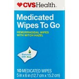CVS Health Hemorrhoidal Medicated Wipes, thumbnail image