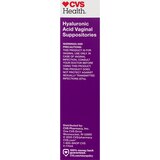 CVS Health Hyaluronic Acid Vaginal Suppositories Formula, 10 CT, thumbnail image