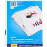 Caliber Top-Loading Sheet Protectors, 10 ct, thumbnail image