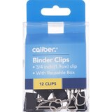 Caliber 3/4 Inch Binder Clips, thumbnail image 1 of 2