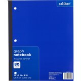 Caliber Graph Notebook, 10.5in x 8in, Assorted, thumbnail image