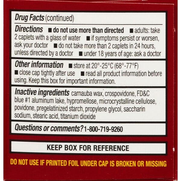 CVS Health Migraine Relief Acetaminophen Aspirin (NSAID) & Caffeine Tablets