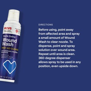 CVS Health Sterile Saline Wound Wash