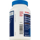 CVS Health Glucosamine Chondroitin + Vitamin D3 Caplets, 120 CT, thumbnail image