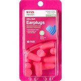 CVS Health Ultra Soft Earplugs, 10 Pair, thumbnail image