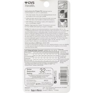 CVS Health Ultra Soft Earplugs, 10 Pair