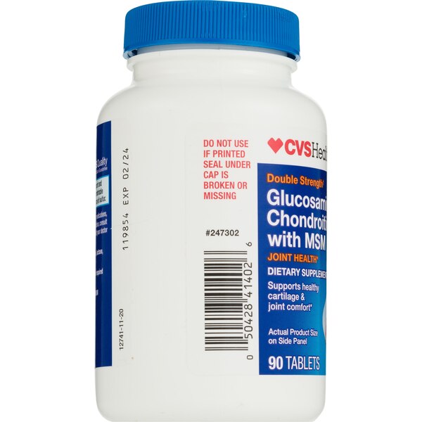 CVS Health Glucosamine Chondroitin with MSM Tablets, 90 CT