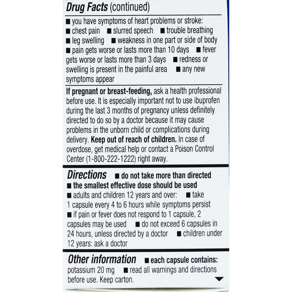 CVS Health Ibuprofen 200 MG Liquid Filled Softgels, 200 MG