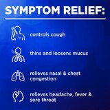 CVS Health Maximum Strength Adult Cold, Flu & Sore Throat Liquid, 6 OZ, thumbnail image