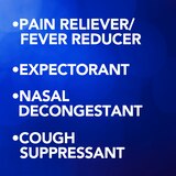 CVS Health Maximum Strength Adult Cold, Flu & Sore Throat Liquid, 6 OZ, thumbnail image