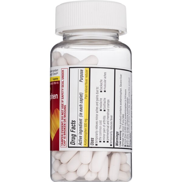 CVS Health Extra Strength Acetaminophen Pain Reliever & Fever Reducer 500mg Caplets