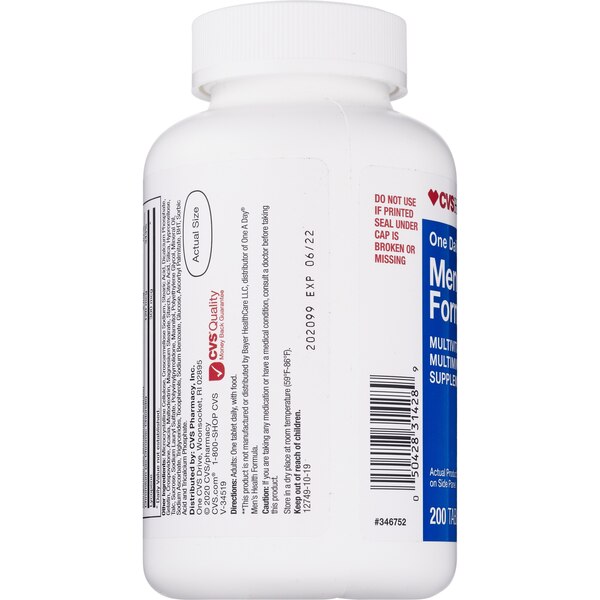 CVS Health Men's Health Multivitamin Tablets