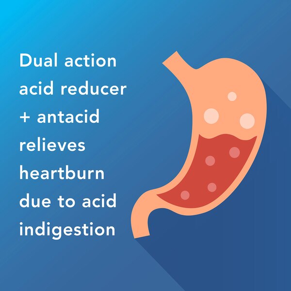 CVS Health Dual-Action Complete Acid Reducer & Antacid Chewable Tablet
