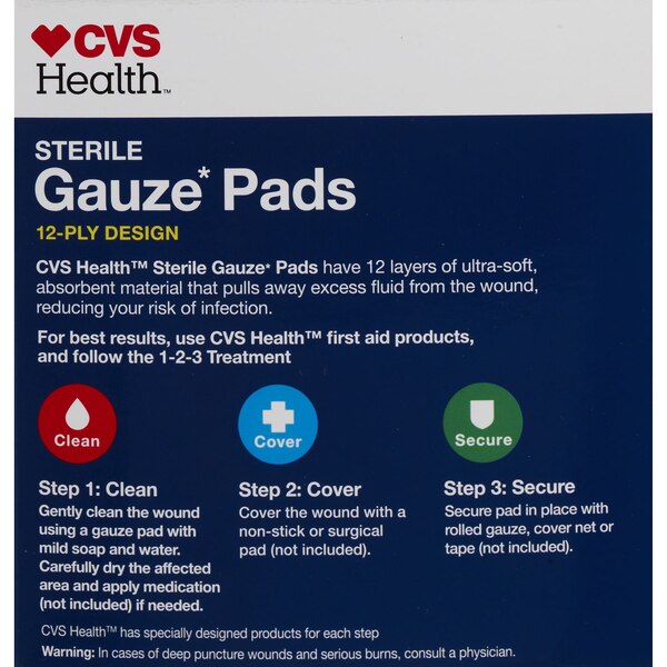CVS Health Sterile Gauze Pads