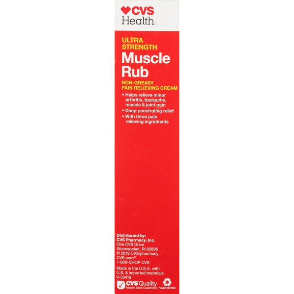 CVS Health - Crema para aliviar el dolor muscular, máxima potencia
