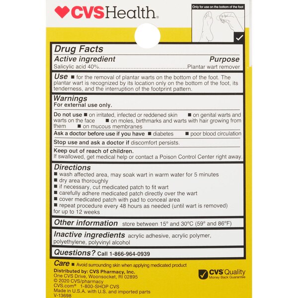 CVS Health Plantar Wart Remover