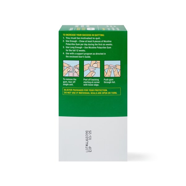 CVS Health Sugar Free Nicotine Gum, Mint