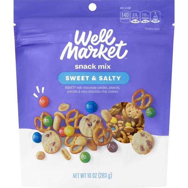 Well Market Sweet and Salty Trail Mix, 10 oz