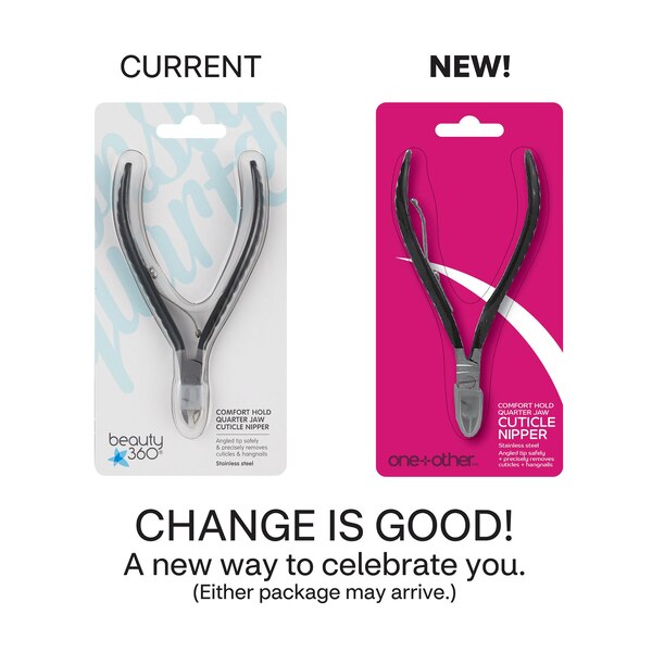 one+other Comfort Hold Quarter Jaw Cuticle Nipper